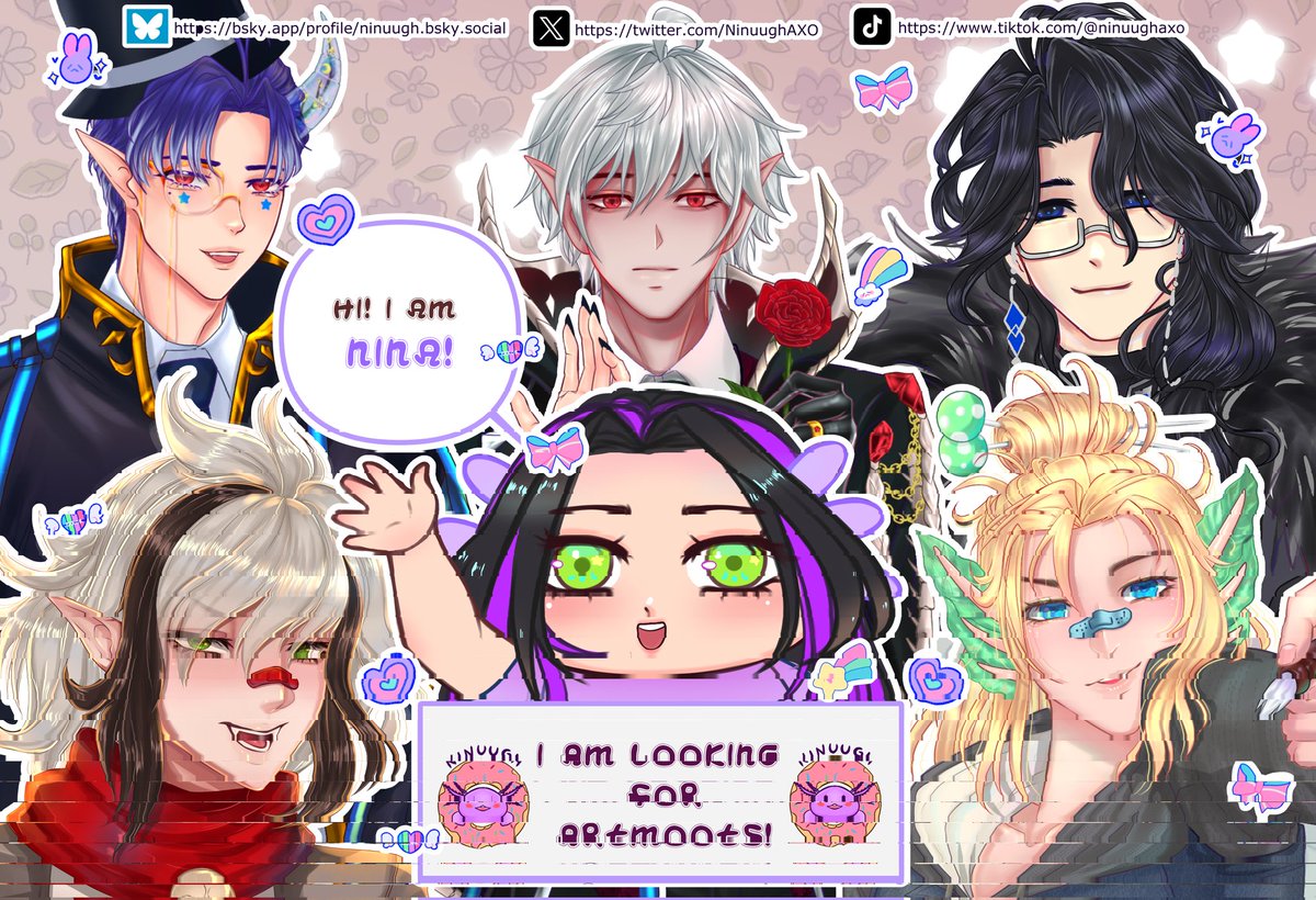 Ninuugh || COMMISSIONS OPEN (❁´◡`❁) tweet media