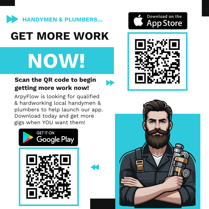 ArpyFlow's tweet photo. ArpyFlow connects you with homeowners who need help now. No more chasing leads—the jobs come to you! Get real-time requests, set your schedule, &amp; receive secure payments. Launching soon on LI!
https://t.co/dwbkBX6of0
#ArpyFlow #Plumbers #Handyman #LongIsland #SkilledTrades #Home https://t.co/jyJAAKN6SZ