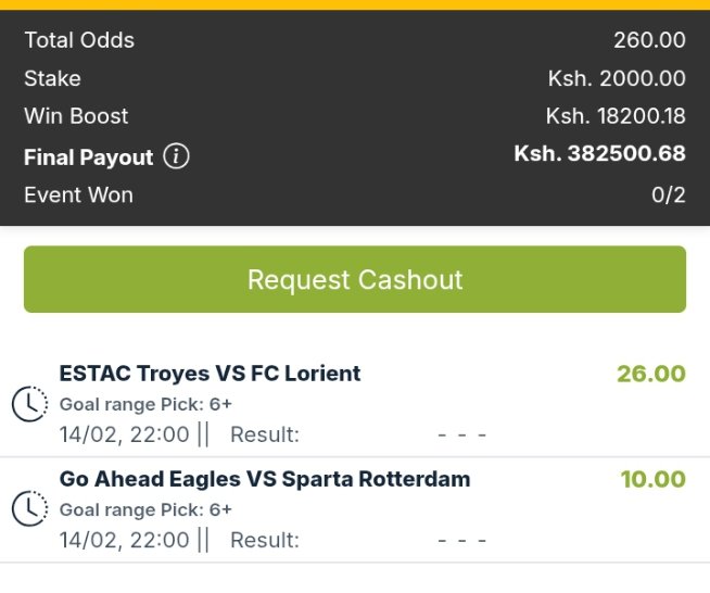 260+ odds goal range 👉maybets.com/share/OZUMH