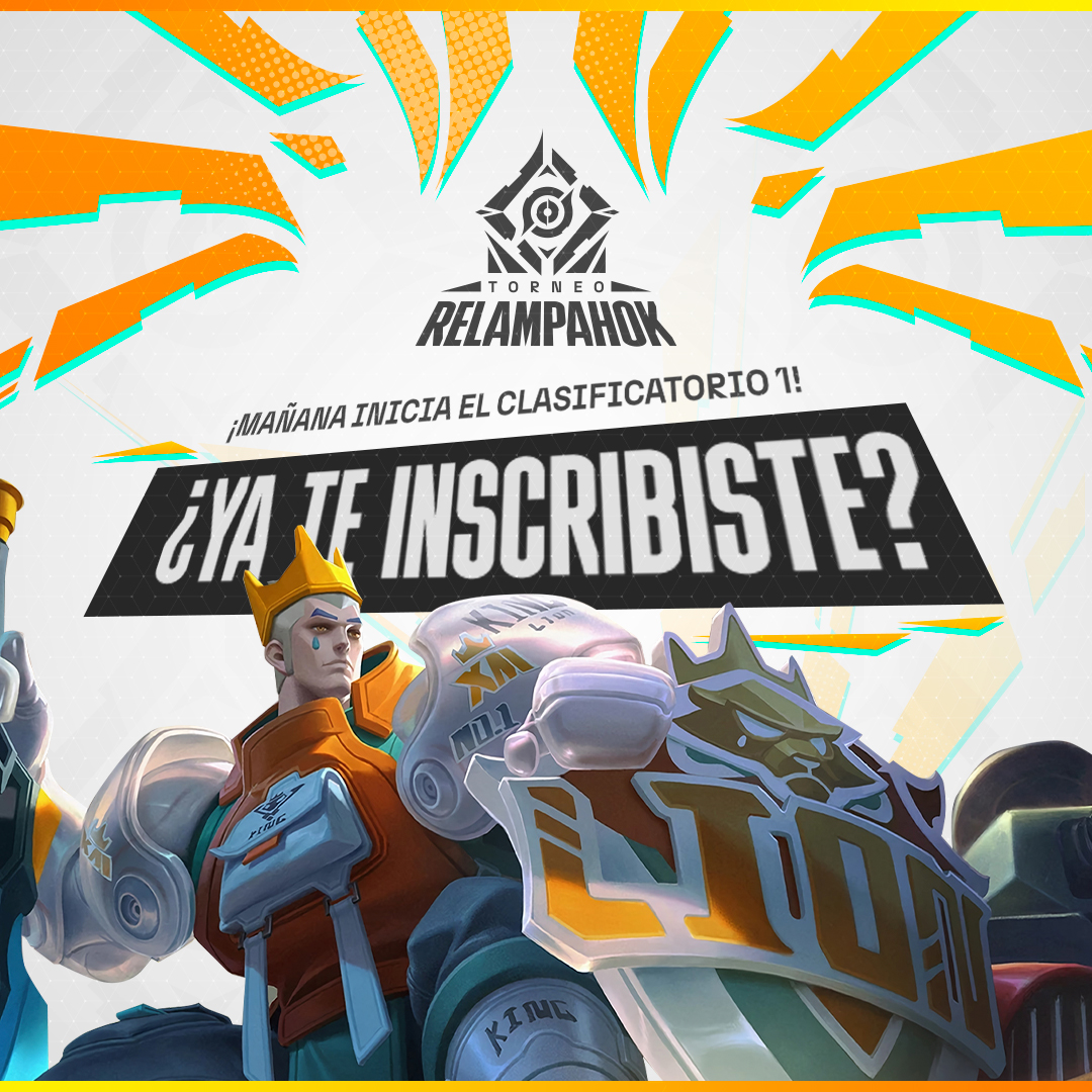 ⏰ ¡Mañana arranca el primer clasificatorio de Honor of Kings #RelámpaHoK! 🥳

¿Estás listo para competir por 150 USD? 🤑

¡No dejes pasar tu oportunidad de brillar! 💥

Regístrate en el link a los 3 clasificatorios y aumenta tus posibilidades de ganar
➡️ link.lvp.global/HoK3