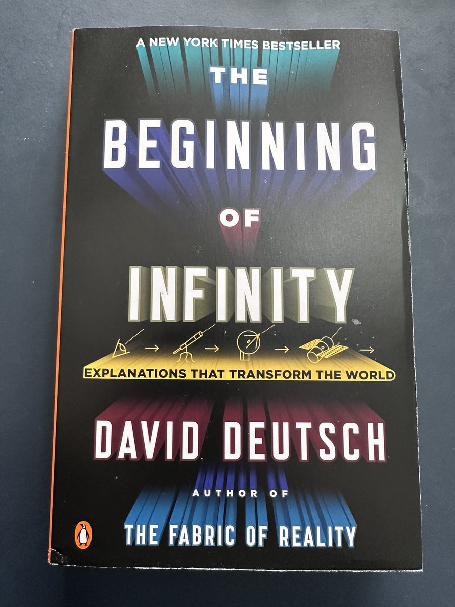 Couldn’t get more excited than going through this book and looking forward ti share my thoughts ! 

“The Beginning of infinity “