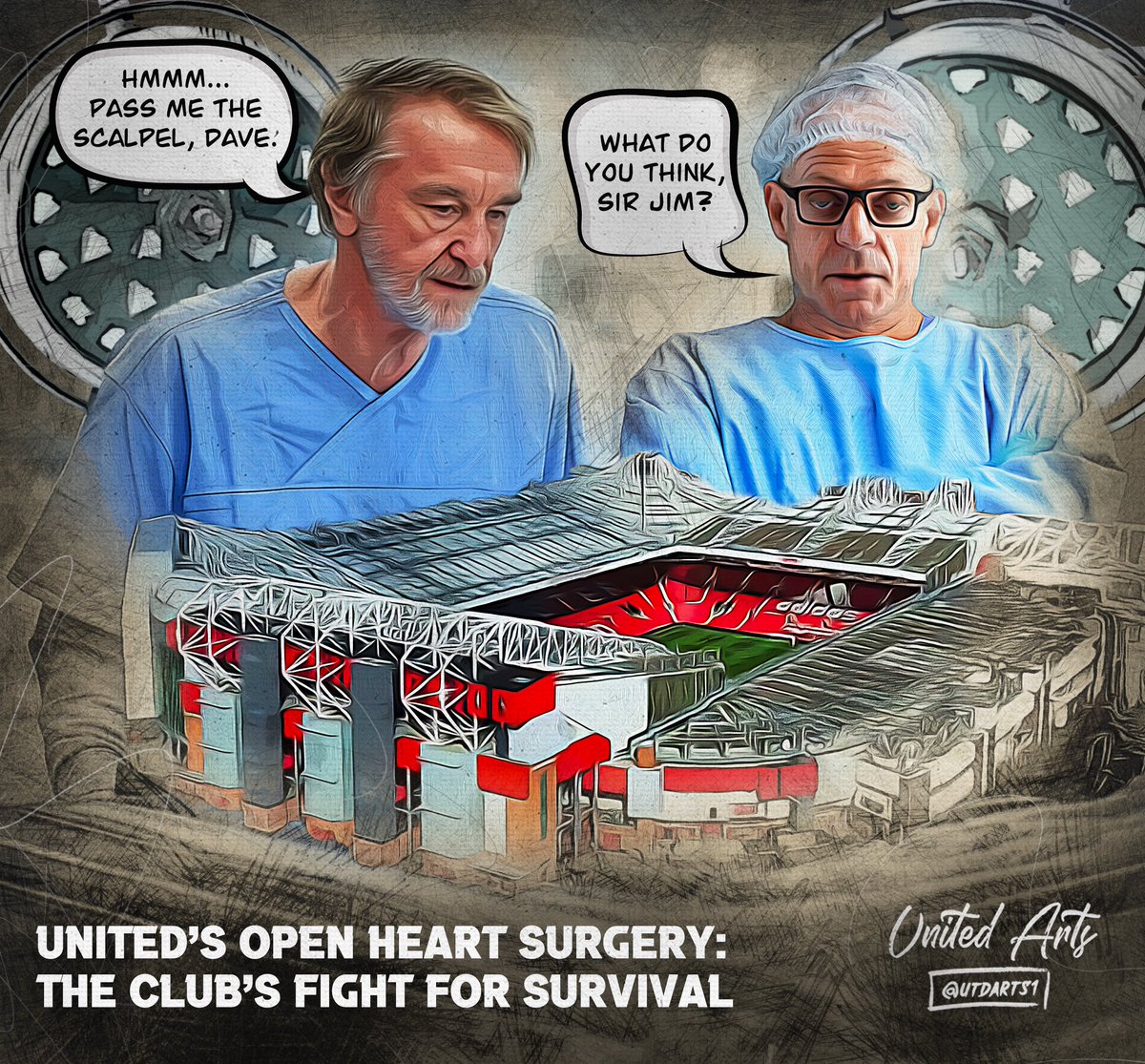 🇾🇪 United’s Open Heart Surgery: The Club’s Fight For Survival 🧵 

🔴 The latest round of redundancies at Manchester United represents a difficult but crucial step in the club's recovery. While these changes bring genuine pain to many dedicated employees, they reflect the