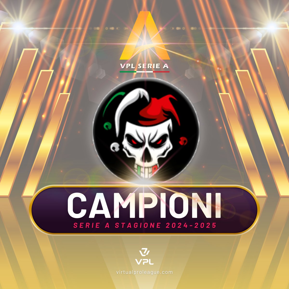 VPL Italy ๐ฎ๐น (@vplitaly) on Twitter photo โUn campione รจ qualcuno che si alza quando non puรฒ.โ
Vincono il titolo della VPL Serie A gli <a href="/IIP_eSports/">IIP eSports</a> con ben 3 giornate di anticipo!๐
A loro vanno i complimenti di tutto lo staff e di tutti gli avversari๐๐๐
โ๏ธ <a href="/IProCaster/">๐๏ธiPro๐ฆCaster๐ฅ</a>
#Vplitaly โUn campione รจ qualcuno che si alza quando non puรฒ.โ
Vincono il titolo della VPL Serie A gli <a href="/IIP_eSports/">IIP eSports</a> con ben 3 giornate di anticipo!๐
A loro vanno i complimenti di tutto lo staff e di tutti gli avversari๐๐๐
โ๏ธ <a href="/IProCaster/">๐๏ธiPro๐ฆCaster๐ฅ</a>
#Vplitaly