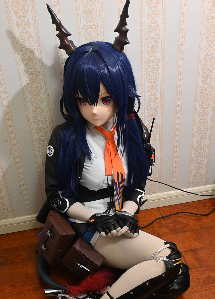 拍好了就快解开，博士…（被博士尽全力哄好同意配合拍摄某种普法教育视频的陈晖洁
#Arknights #kigurumi #明日方舟 
#arknights