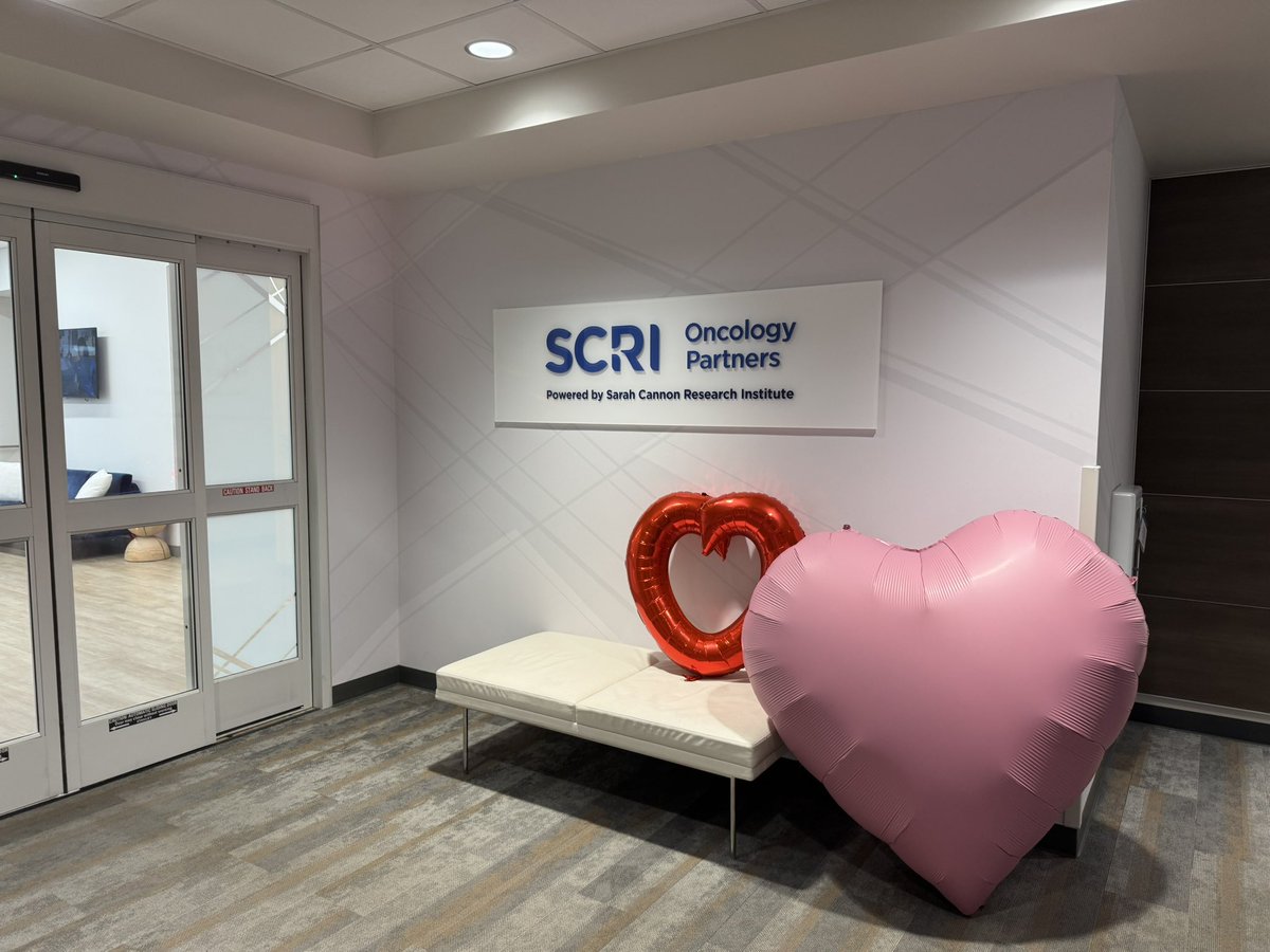 ❤️ Celebrating love &amp; strength at SCRI Oncology Partners! ❤️

Today, we honor our patients’ resilience, our staff’s dedication, &amp; the love that keeps us all going. Hope, care, &amp; kindness make a difference—today and every day.

#ValentinesDay #SCRIOncologyPartners