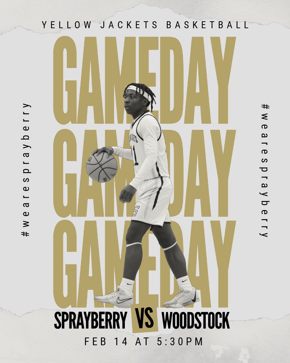 GAMEDAY! 

🆚 Woodstock
📍Woodstock
🗓️ February 14
⏱️5:30p