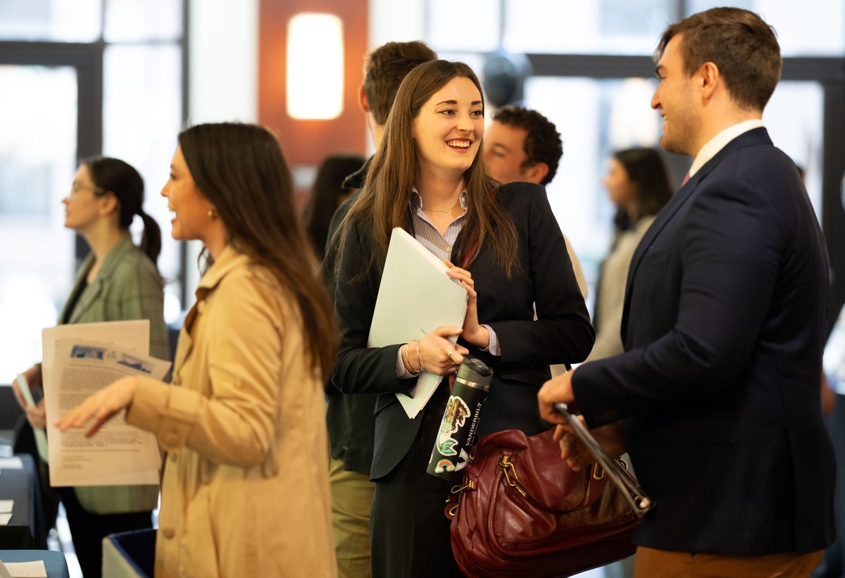 At this year’s Government and Public Interest Day, 35 employers—ranging from legal aid groups to federal agencies—connected with #VandyLaw students to discuss careers in public service. 

See the full list of participating organizations: ow.ly/zvVY50UW3SF