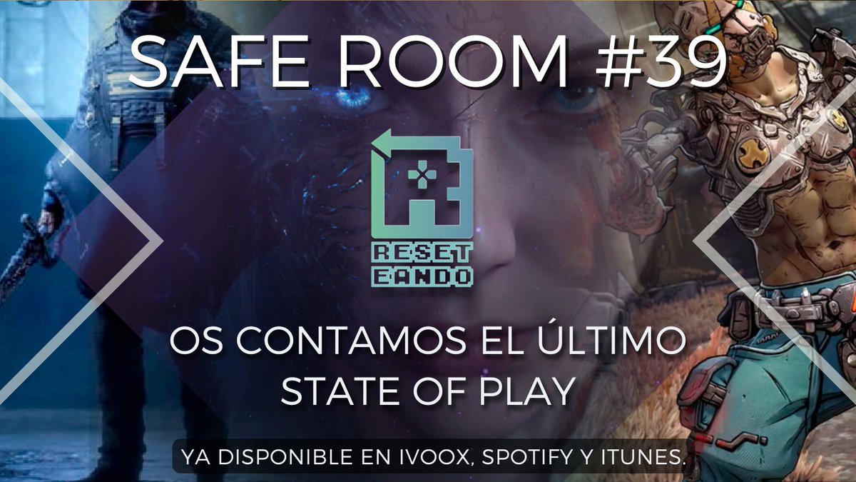 ¡YA DISPONIBLE el nuevo SAFE ROOM! 🎙️ ¡Hemos visto el último State of Play te contamos todos los anuncios y nuestra opinión sobre ellos! 😉

🔗Enlace: go.ivoox.com/rf/139869809