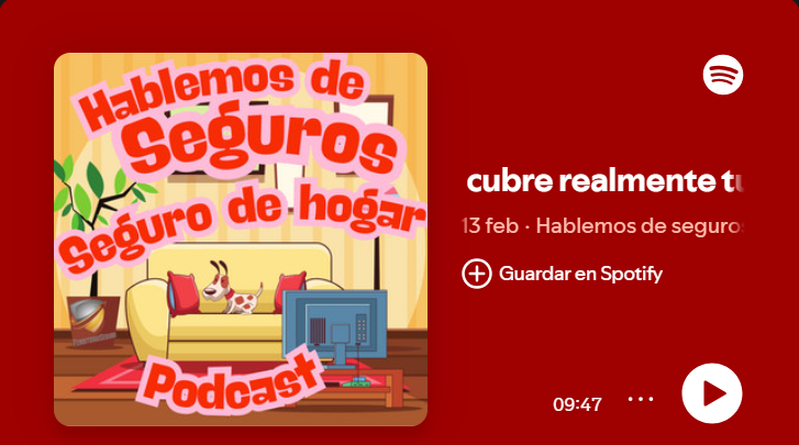🎙️Primer episodio de "Hablemos de Seguros"🎙️

¿Tu seguro de hogar te protege realmente cuando más lo necesitas? 🤔

En este primer episodio, nuestros cuatro expertos aclaran las dudas más frecuentes y que pueden marcar la diferencia en caso de un siniestro.

 #Podcast ➡️