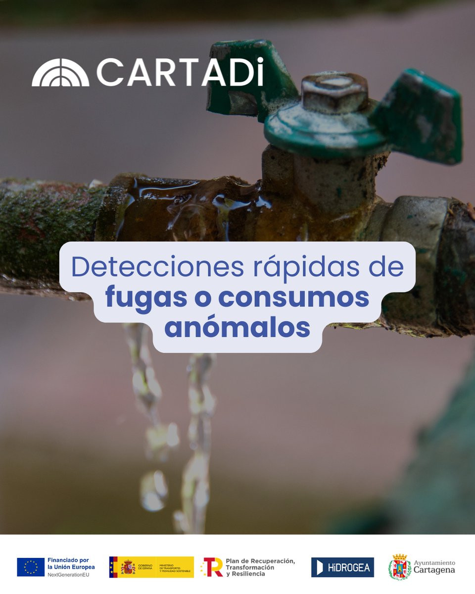 veolia_rmurcia's tweet photo. Con #CARTADi 📊72.500 hogares de #Cartagena tendrán contadores inteligentes para un control más preciso del consumo de agua.

✅Lecturas automáticas y sin errores.
✅Detección rápida de fugas o consumos anómalos.

#PERTEHidrogea #PlandeRecuperación #NextGenerationEU https://t.co/xkLV5H2nx7