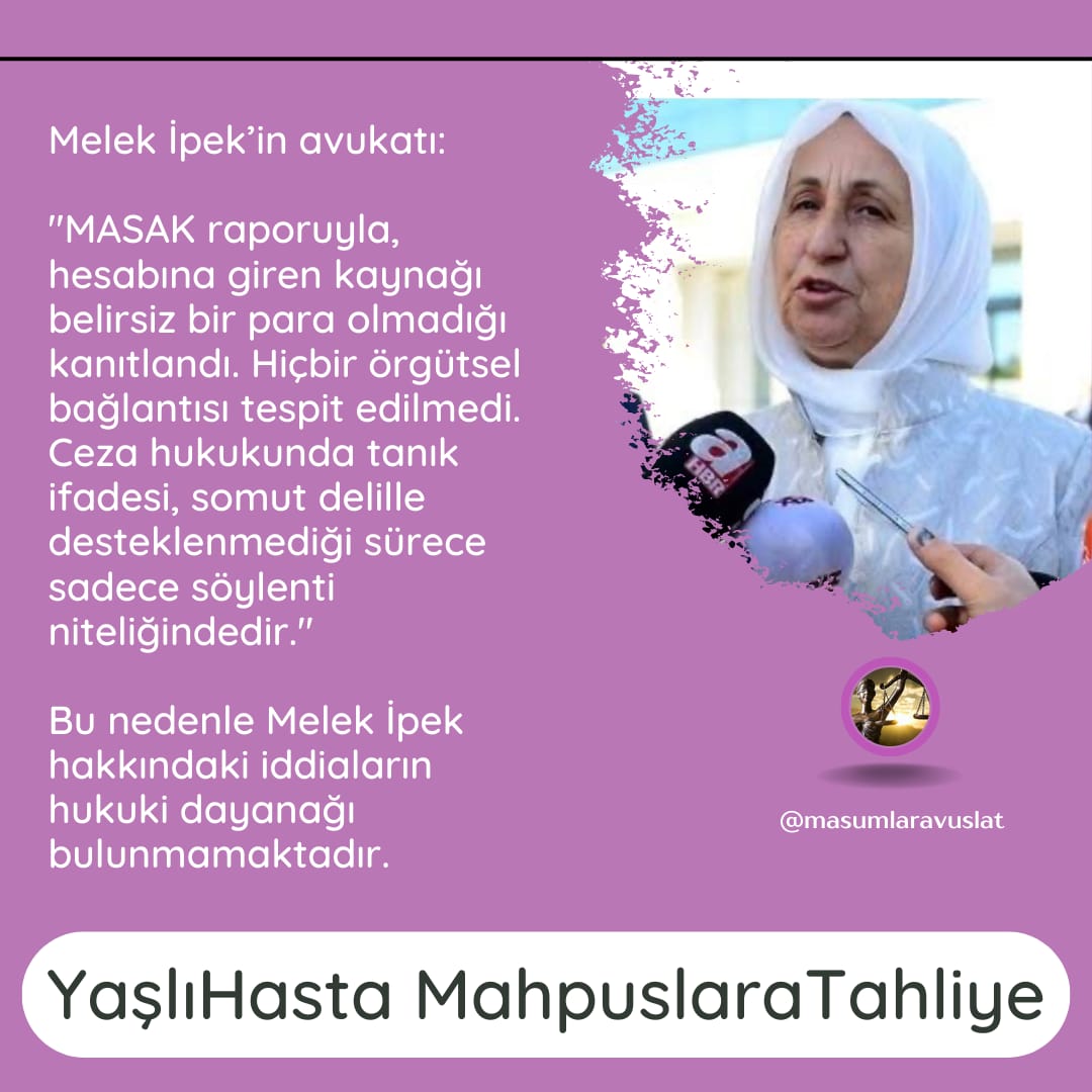 78 yaşındaki hasta bir kadına, olmayan suçun cezasını çektiriyorlar.. Akıl, vicdan, insanlık hepsi iflas etmiş!

YaşlıHasta MahpuslaraTahliye ‼️