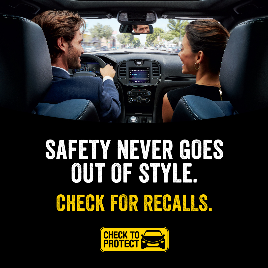 Keep you and your loved ones safe by checking for open safety recalls. Go to checktoprotect.org to see if your vehicle has an open safety recall and find out where you can get a repair, free of charge. 

bit.ly/4gAp76K
