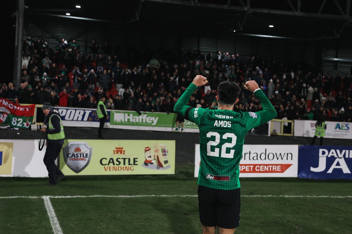 Glentoran FC tweet media