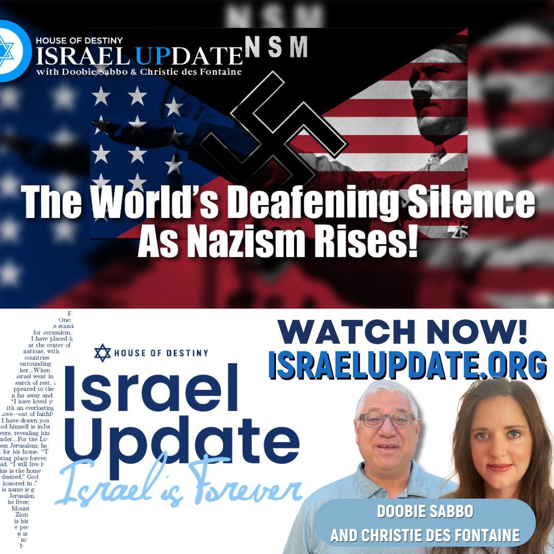 HOD_online's tweet image. 🇮🇱 History Repeating Itself? 🔗 Watch here: buff.ly/3QiBEkI
From Israeli hostages resembling Holocaust survivors to Kanye West glorifying Hitler and Trump taking a stand against Hamas, the world is at a turning point. Join us as we break it all down. #IsraelUpdate