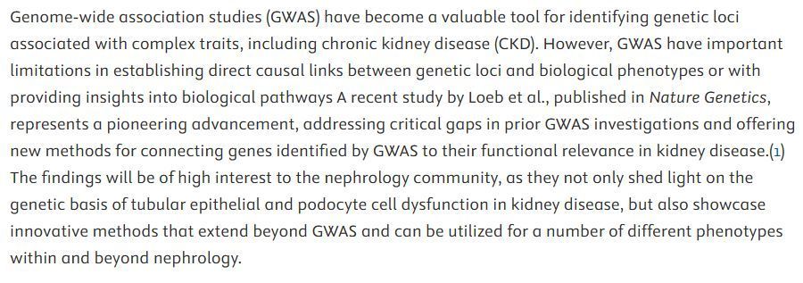 AJKD (@ajkdonline) on Twitter photo In the Literature (<a href="/NatureGenet/">Nature Genetics</a>) commentary by Cassianne Robinson-Cohen and Joachim H. Ix:
Tubular Epithelial Cells are the Genetic Epicenter for Kidney Function
bit.ly/40JS22z (FREE)
@VUMCKidney <a href="/ucsdnephrology/">UCSD Nephrology</a> In the Literature (<a href="/NatureGenet/">Nature Genetics</a>) commentary by Cassianne Robinson-Cohen and Joachim H. Ix:
Tubular Epithelial Cells are the Genetic Epicenter for Kidney Function
bit.ly/40JS22z (FREE)
@VUMCKidney <a href="/ucsdnephrology/">UCSD Nephrology</a>
