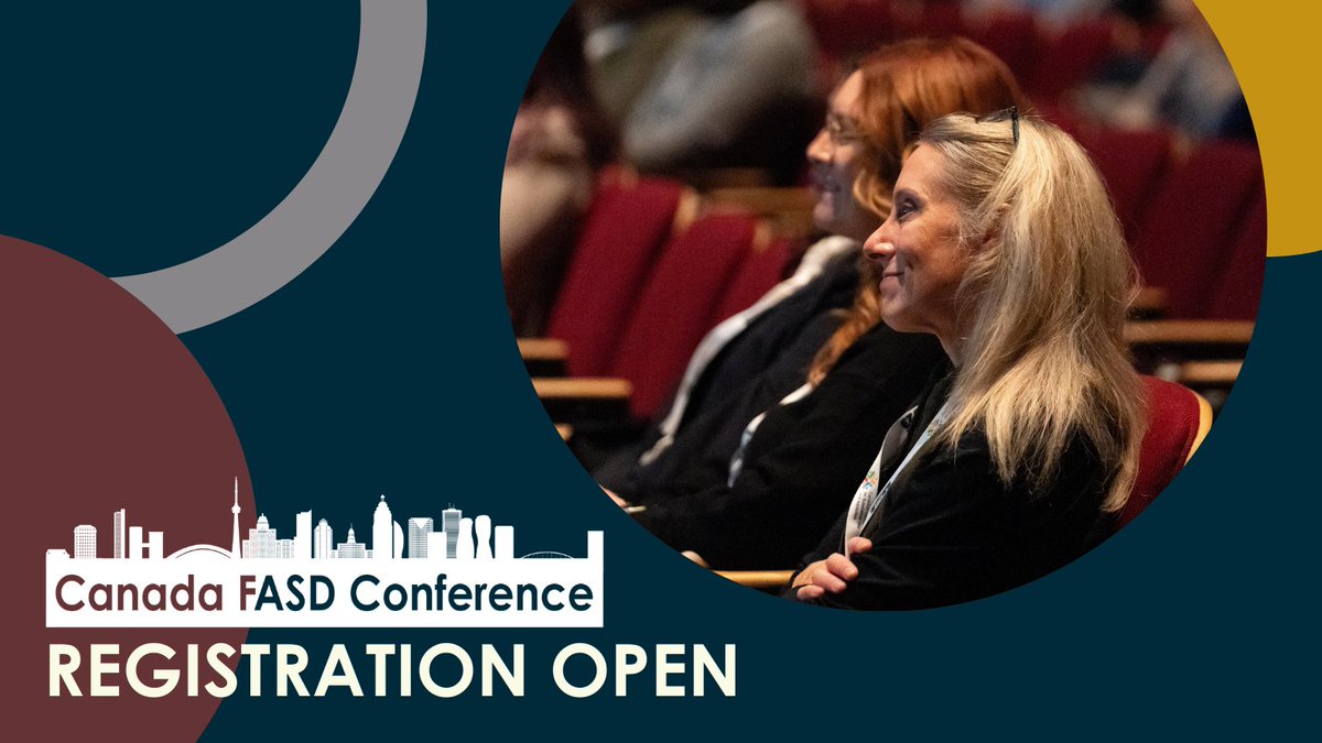 Register for the Canada FASD Conference! Tickets are now on sale. 

This conference provides a secure and open environment to share diverse perspectives, valuable experiences, new research, and best and promising practices.  

Get your ticket: ow.ly/C1ay50UO0jj