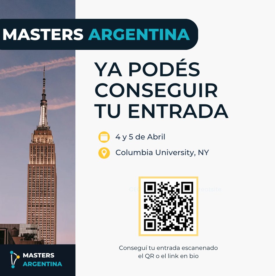 Masters Argentina tweet media