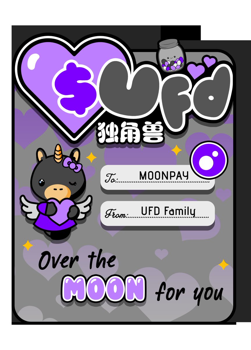 RonsBasement (@basementron) on Twitter photo Happy Valentine's Day
To our friends <a href="/moonpay/">MoonPay ๐ฃ</a>
We LOVE your Company
And what YOU do for
The Crypto Community
$UFD #GoodAttractsGOOD Happy Valentine's Day
To our friends <a href="/moonpay/">MoonPay ๐ฃ</a>
We LOVE your Company
And what YOU do for
The Crypto Community
$UFD #GoodAttractsGOOD