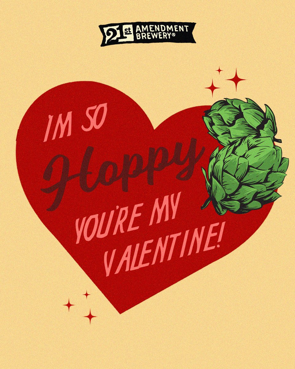 HOPPY Valentine's Day! Send these to your sweetheart🫶🍺