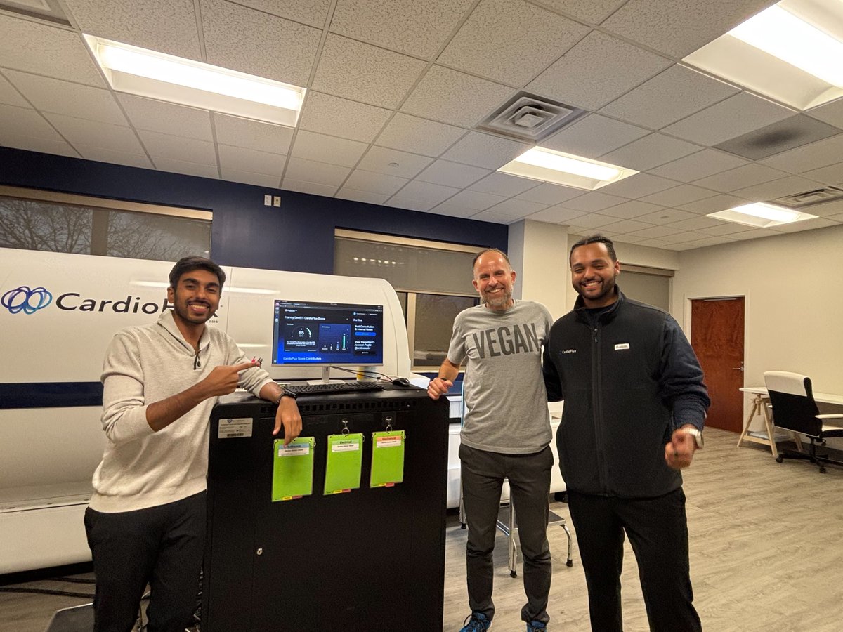 Peeyush Shrivastava (@peeyushs19) on Twitter photo 🚨🚨🚨 NEW: Ultramarathoner <a href="/HarveyLewisRuns/">HarveyLewis</a> breaks the previous <a href="/getcardioflux/">CardioFlux</a> score record with a whopping 85!
An elite aerobic engine and a clean plant-based vegan diet clearly sets the tone for incredible heart health. Can anyone top this....maybe <a href="/bryan_johnson/">Bryan Johnson</a> ? 🚨🚨🚨 NEW: Ultramarathoner <a href="/HarveyLewisRuns/">HarveyLewis</a> breaks the previous <a href="/getcardioflux/">CardioFlux</a> score record with a whopping 85!
An elite aerobic engine and a clean plant-based vegan diet clearly sets the tone for incredible heart health. Can anyone top this....maybe <a href="/bryan_johnson/">Bryan Johnson</a> ?