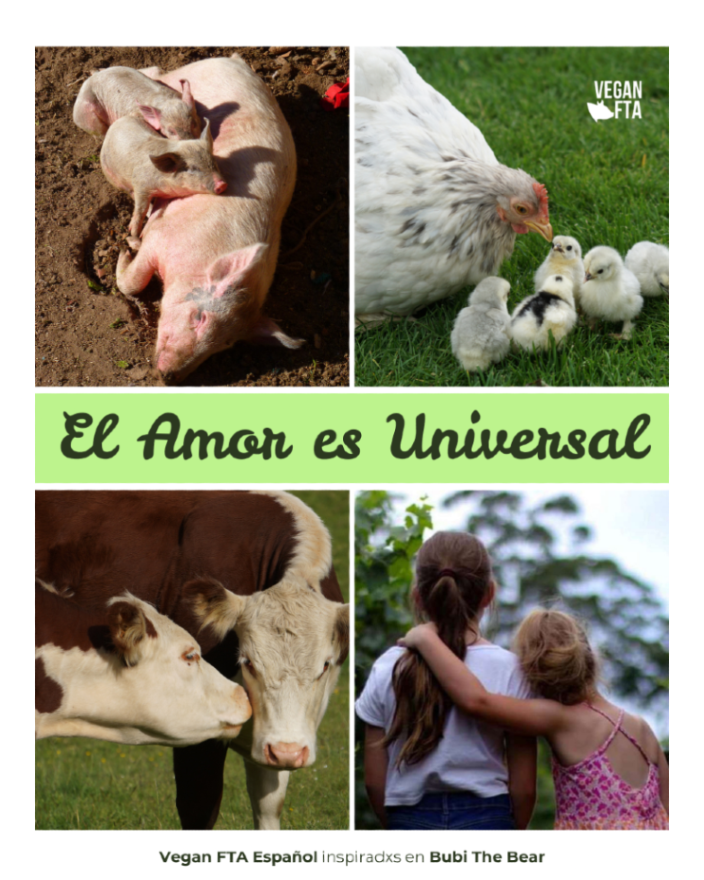 VeganFTAEspanol's tweet image. El amor no es una característica única de la especie humana ❤️🐾

👉 Ayuda gratuita para hacerte vegan: bit.ly/Vegano22

#amorsincero #cerditos #vaquitas #amorporlosanimales #animalover