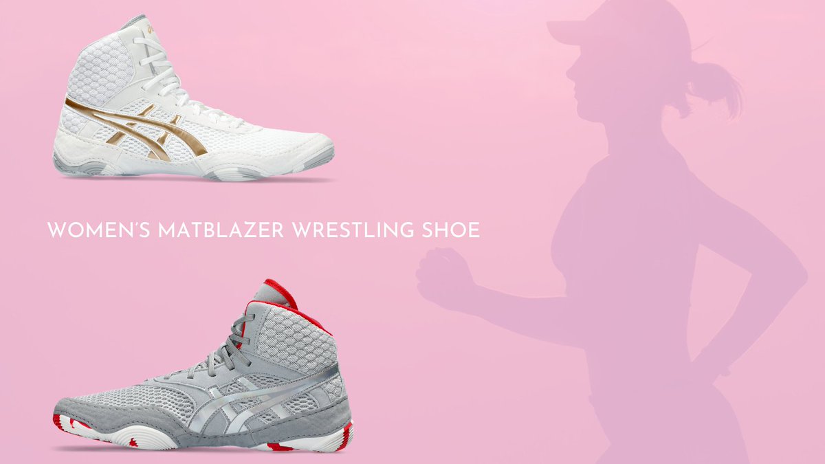 Celebrate your Valentine with her very own pair of #AsicsMatblazers - the first wrestling shoe designed exclusively for women 💕 Available now on our website! gear2compete.com/asics-womens-m…