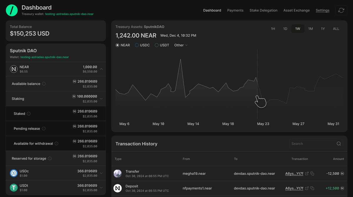🚀 Beta Release Alert! 🚀

We’re excited to launch the beta of NEAR Treasury, a multisig treasury tool to simplify how your team manages its funds. Built for DAOs, grant recipients, and finance teams, it makes it easy to handle your treasury with multisig approvals and