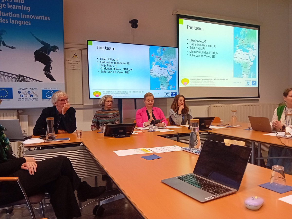 Catherine Jeanneau (@cathjeanneau) on Twitter photo In the #ECML to prepare our team training & consultancy activities with some member states on #DigitalCitizenship: Estonia, Montenegro, Czechia.
<a href="/CoE_Education/">Council of Europe Education</a>
#DigitalCitizenshipEducation
#DigitalLiteracy In the #ECML to prepare our team training & consultancy activities with some member states on #DigitalCitizenship: Estonia, Montenegro, Czechia.
<a href="/CoE_Education/">Council of Europe Education</a>
#DigitalCitizenshipEducation
#DigitalLiteracy