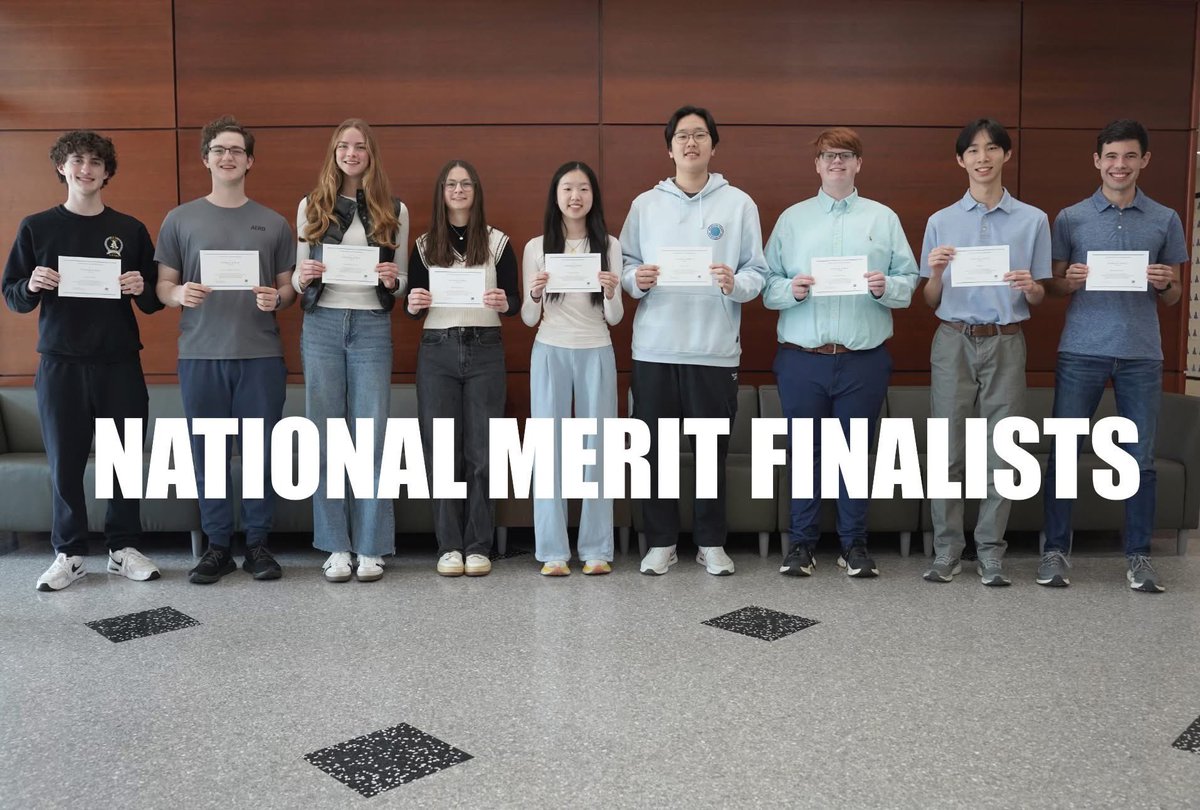 NATIONAL MERIT FINALISTS📈🎓🌠: Auburn City Schools is proud to celebrate nine students from Auburn High School for earning the prestigious honor of National Merit Finalists!
•
These students earn this distinction through their academic achievements. They were selected from a