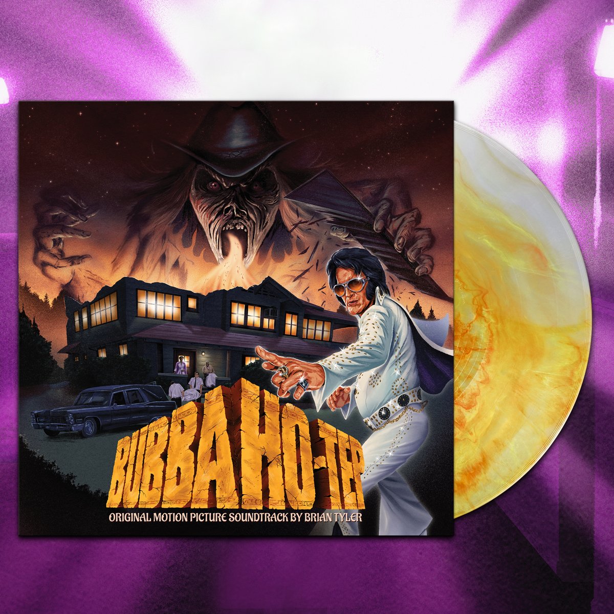 Waxwork Records (@waxworkrecords) on Twitter photo You don't f*ck with the king! Today we are thrilled to release BUBBA HO-TEP Original Motion Picture Soundtrack by <a href="/BrianTylerMusic/">Brian Tyler</a>! Available for the first time on vinyl and loaded with features including art by JJ Harrison and Sand & Silver colored vinyl! Get it here: You don't f*ck with the king! Today we are thrilled to release BUBBA HO-TEP Original Motion Picture Soundtrack by <a href="/BrianTylerMusic/">Brian Tyler</a>! Available for the first time on vinyl and loaded with features including art by JJ Harrison and Sand & Silver colored vinyl! Get it here: