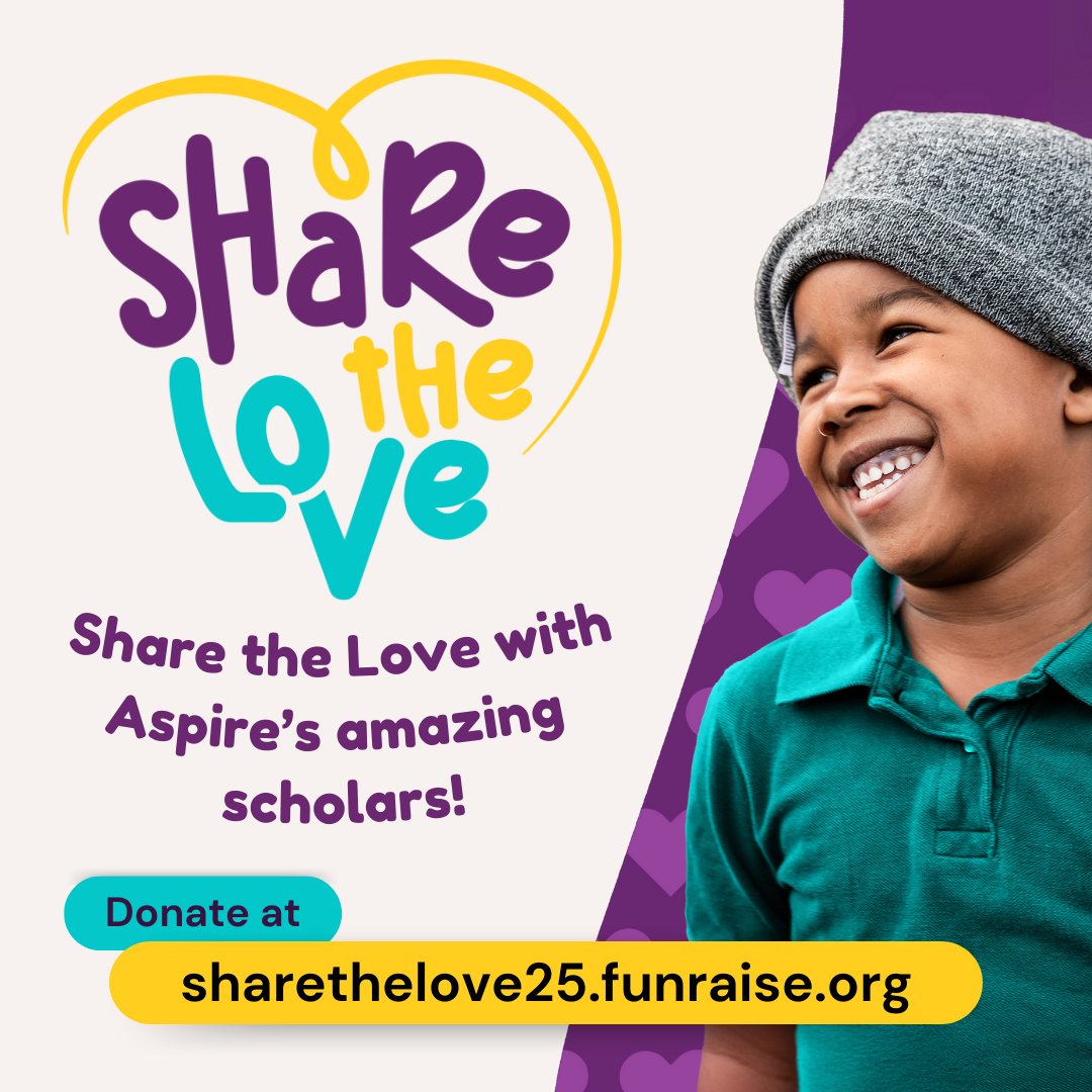 💕 Help our schools raise funds for exciting initiatives—plus, our Foundation will match the first $5,000 raised by each school! Let’s make a difference together. 

💜Visit the link to support today: sharethelove25.funraise.org