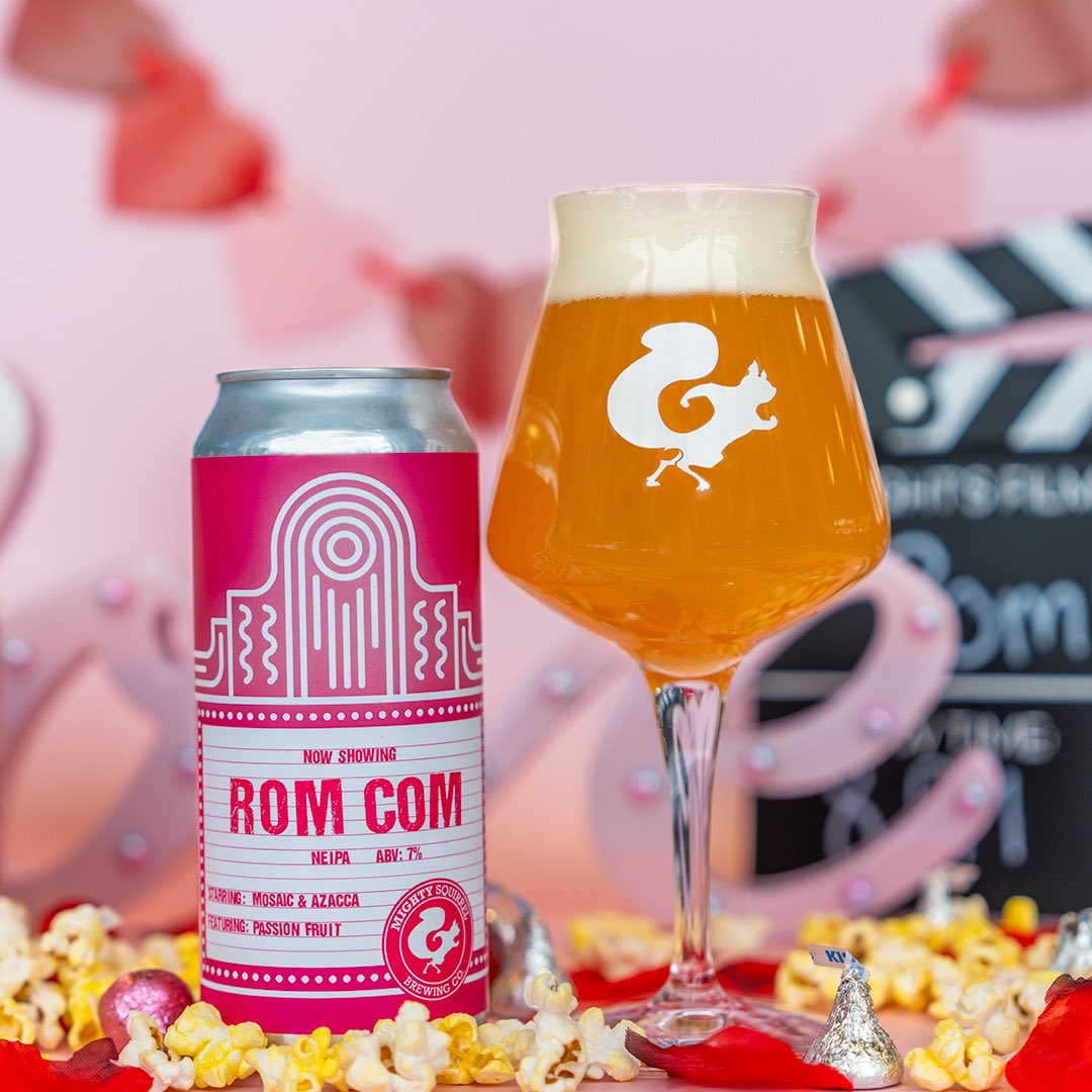 Critics are saying Rom Com is this year’s “Perfectly brewed, juicy and tropical, endlessly inventive, double dry-hopped NE IPA“.

You just can’t beat a good love story…

ABV: 7%