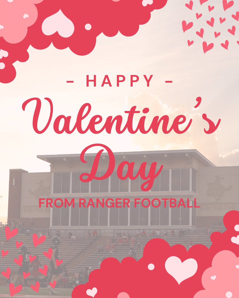 nwosufootball's tweet image. Happy Valentine’s Day from Ranger Football!❤️🖤
#RRR x #WinTheDay