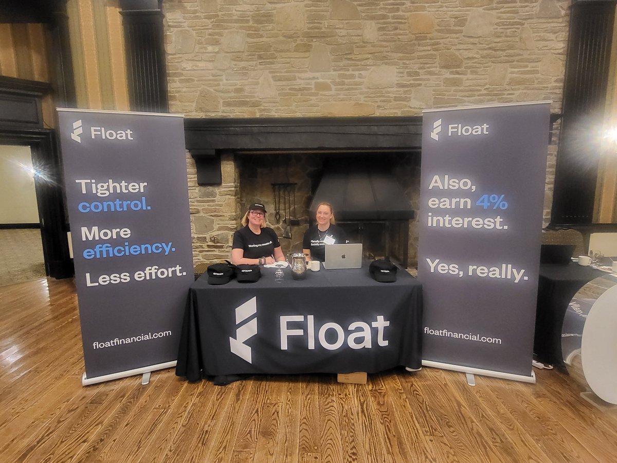 "Float's the first thing I look at every morning to know if I'm on track." – Tanya McChesney, Bookkeeper &amp; Office Manager at Archon Systems Inc.

Great connecting with finance pros at <a href="/CPA_Ontario/">CPA Ontario</a> Corporate Finance &amp; Controllers Conference!

#CanadaCountsOnFloat