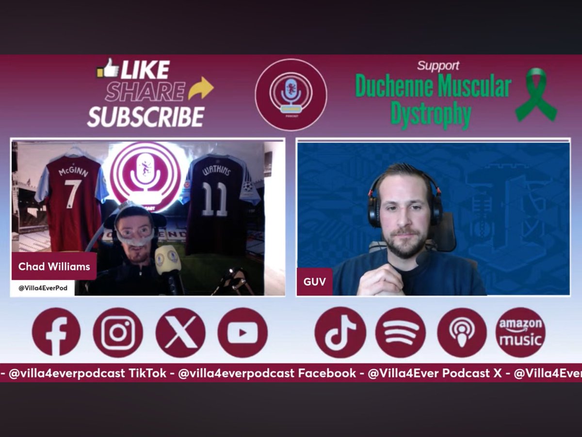 youtube.com/live/rUMPmlTvw… I enjoyed talking to Martin Lambert who is the host of the Talking Town Podcast <a href="/HdrMartin/">Martin Lambert</a> it was an interesting conversation, two different teams at opposite ends of the table. Please subscribe if you are new UTV! 🦁🎥🎙️🎧 #AstonVilla #AVFC #IpswichTown