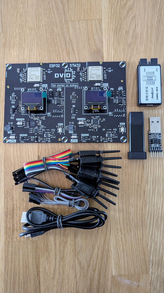 BlWasp_'s tweet image. An interesting package just arrived at home! 👀
I'm starting to contribute to the DVID project by writing new trainings, and working on the wiki page. 🚀
If you are interested IoT security, check it out !
dvid.eu
