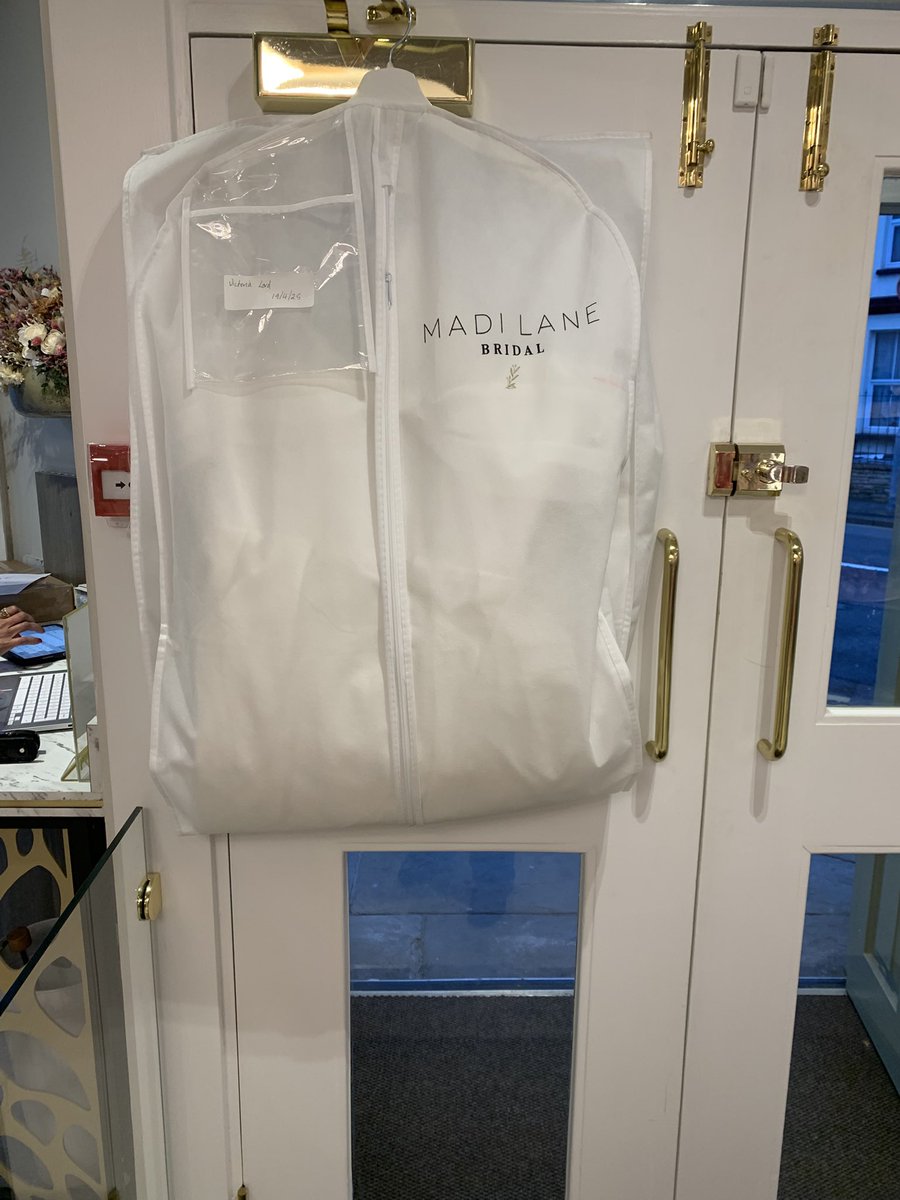 Vickylrd4's tweet image. While it means I’m away from home for the weekend I feel like picking up my wedding dress is an appropriate use of my Valentine’s Day 🥰