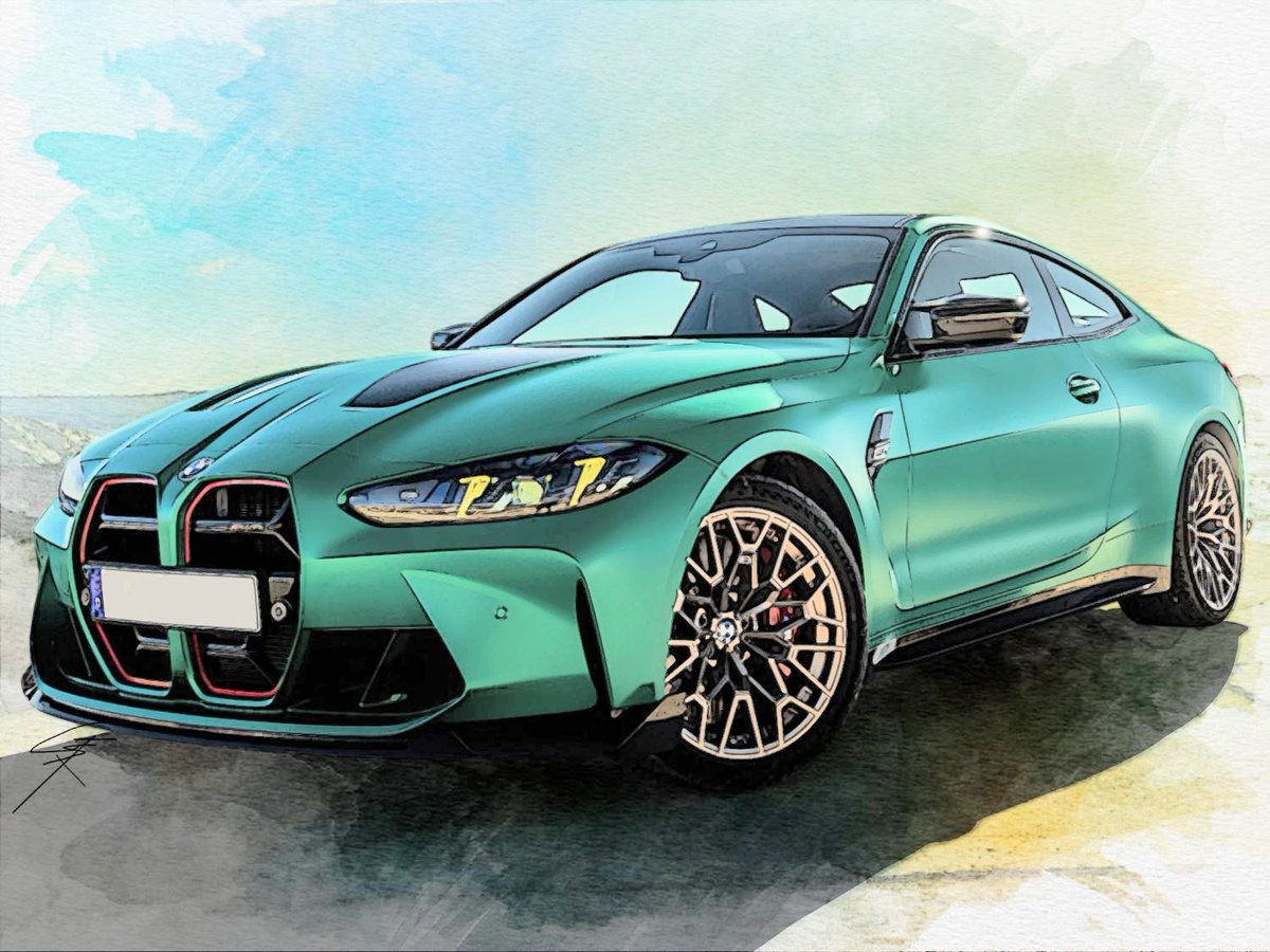 iYueVvu3Nlr6jhU's tweet image. #BMW #M4 #M4CS #イラスト #クルマイラスト #車好き #車好きな人と繋がりたい #イラスト好きな人と繋がりたい