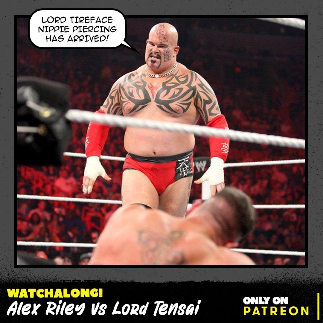 Happy #ValentinesDay! We love you as much as we love Lord Tensai. Well...almost as much. Check out our #Watchalong series exclusively on Patreon to share the love. 

#LordTensai vs #AlexRiley from #WWE #MondayNightRAW on 4/2/2012.

Listen ->> patreon.com/posts/watchalo…

#raw #nxt
