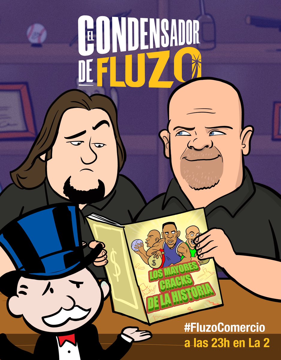 Oye mañana sí que hay #ElCondensadorDeFluzo. 
Sí Rick, no es falso. Sábado #FluzoComercio en <a href="/la2_tve/">La 2</a>