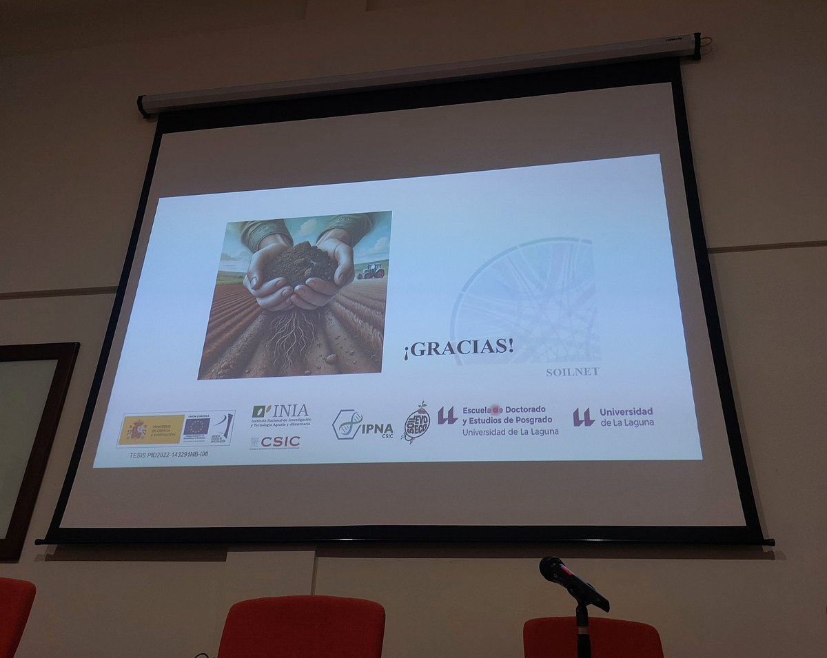 SoilEvoEcoLab (@soilevoecolab) on Twitter photo In late January, our PhD student Nira Vega had a short stay at <a href="/INIA_es/">INIA-CSIC</a>, diving into soil nematodes! 🌱🪱 She explored their role in soil health and is now sharing her new knowledge with our team 📈
This stay is part of the #SoilNet research network, funded by <a href="/AgEInves/">Agencia Estatal de Investigación</a> 🌐 In late January, our PhD student Nira Vega had a short stay at <a href="/INIA_es/">INIA-CSIC</a>, diving into soil nematodes! 🌱🪱 She explored their role in soil health and is now sharing her new knowledge with our team 📈
This stay is part of the #SoilNet research network, funded by <a href="/AgEInves/">Agencia Estatal de Investigación</a> 🌐