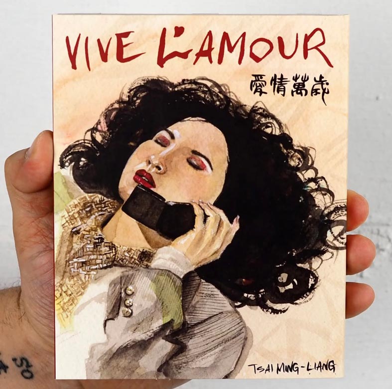 lejazznik's tweet photo. Happy Valentine's Day! 🩷 New #bluray from @Film_Movement: #ViveLAmour by Tsai Ming-liang, master of Taiwan’s Second New Wave. Limited edition art by me &amp; essay by Nick Pinkerton. Pre-order on @VinegarSyndrome: https://t.co/GhjFG0fxbu

#FilmTwitter #PhysicalMedia #TsaiMingliang https://t.co/Jxo0kRjtuo