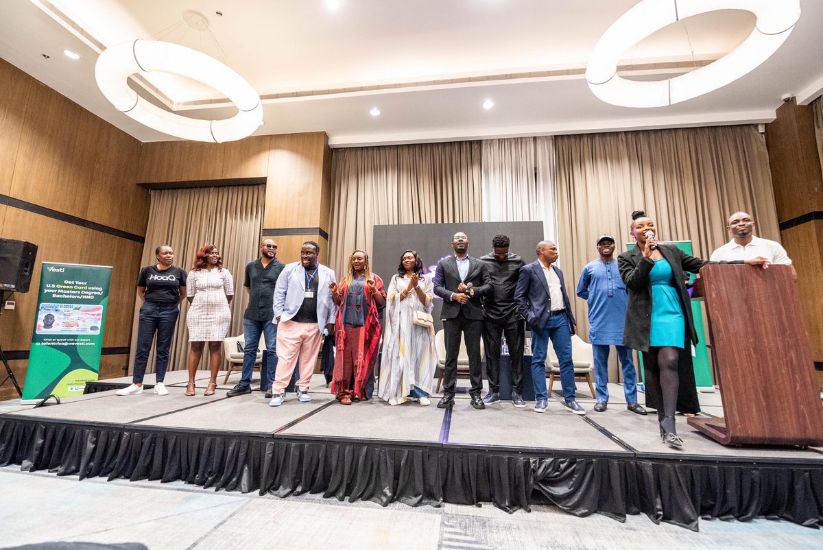 VestiOfficial's tweet photo. To our Dear Investors,friends of the brands and to all our Panelists, and to the people of Kenya 🇰🇪
Thank you 🙏
Vesti is here and has come to stay
#VestiAtATS #VestiKenyaLaunch #VestiInKenya #MigrationMadeEasy #TechForMigration #Nairobi #AfricaTech #ValentinesDay https://t.co/TCEDLL8kEC