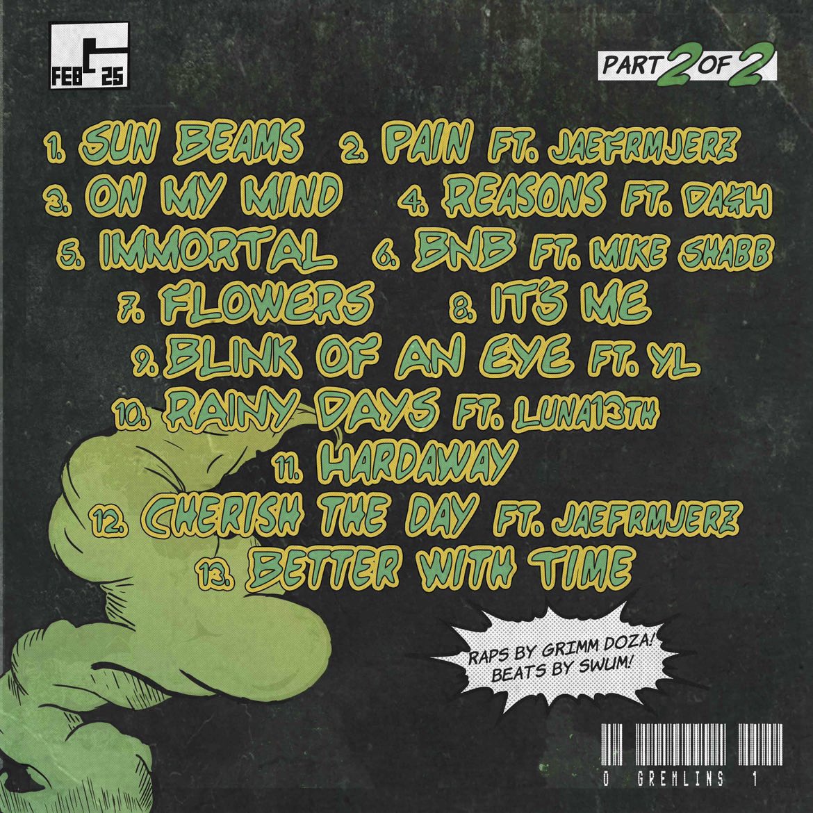 KrisKromanski's tweet photo. "BNB"
@swum x @grimmdoza 
Feat. @Floccon1 (aka Mike Shabb)
Taken off the album "IMMORTAL 2" by Sum and Grimm Doza out NOW!
🔊 https://t.co/LUso0Kb1d8 https://t.co/KiRAAr7cQY
