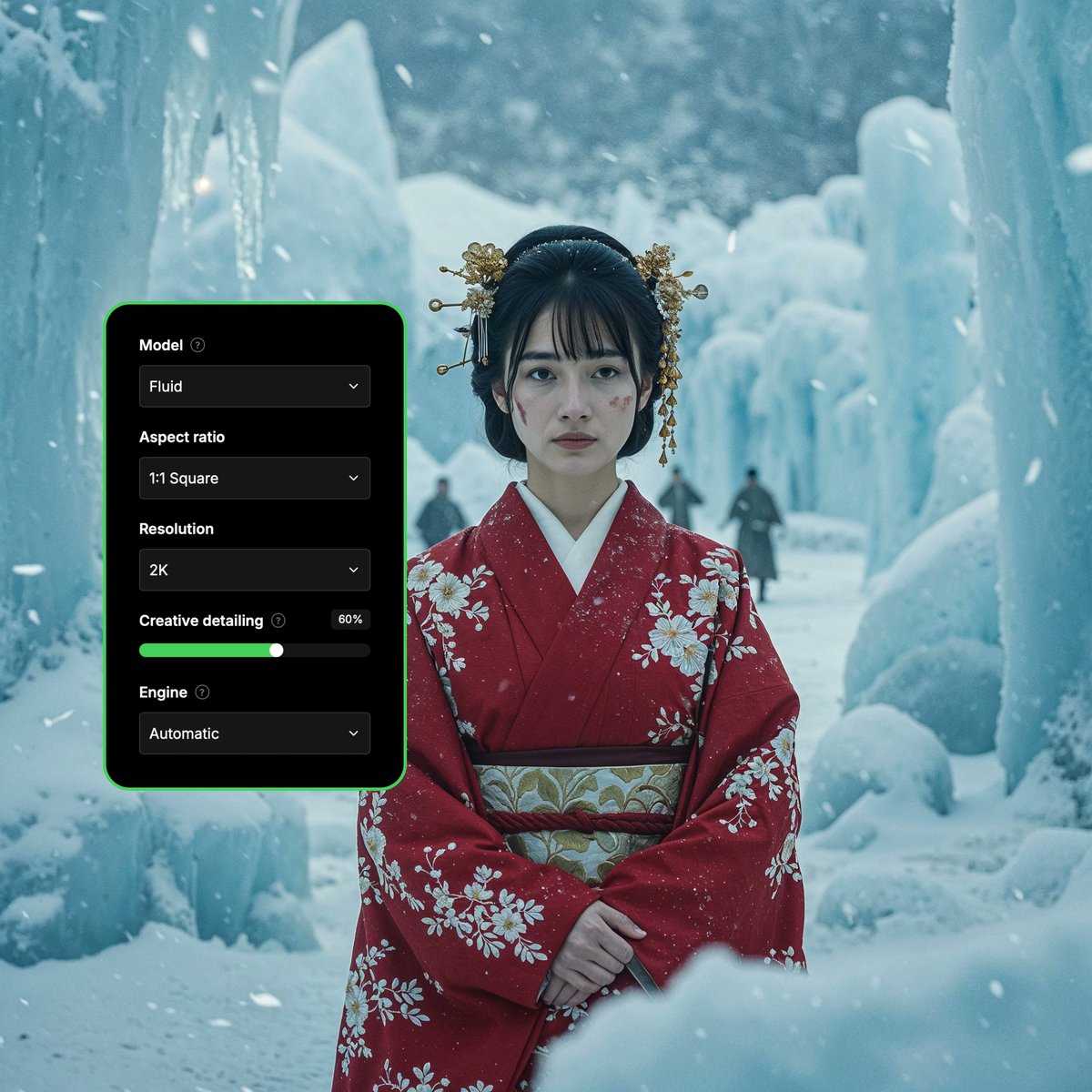 bressane's tweet image. 🚨 FOR THE LOVE OF GROK, USE THE CREATIVE DETAILING SLIDER!

@Magnific_AI just dropped FLUID, and it has to be one of the biggest upgrades in the AI world for a while. What a lot of people don&apos;t know yet is that Creative Detailing in Fluid is way more forgiving. 🧵