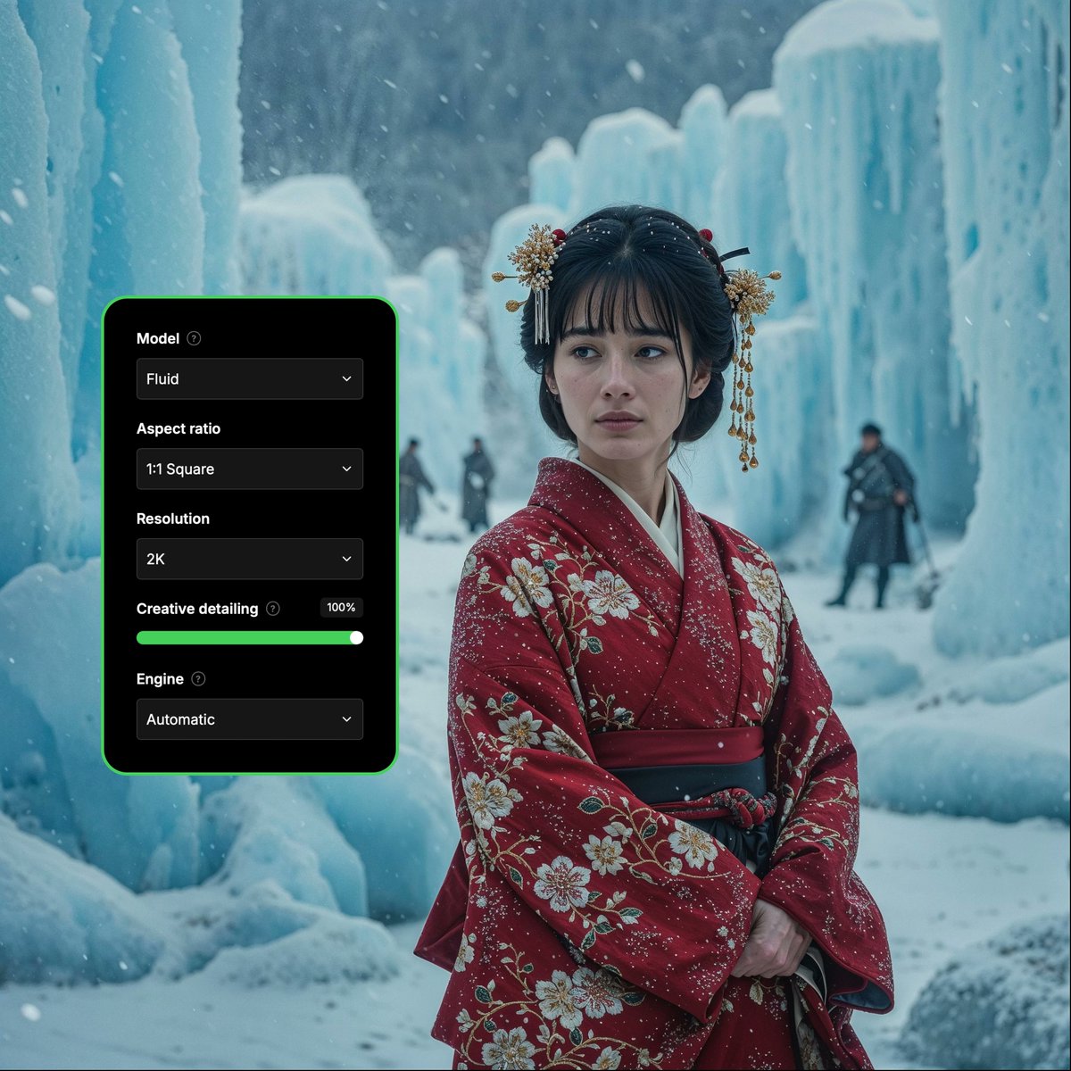 bressane's tweet image. 🚨 FOR THE LOVE OF GROK, USE THE CREATIVE DETAILING SLIDER!

@Magnific_AI just dropped FLUID, and it has to be one of the biggest upgrades in the AI world for a while. What a lot of people don&apos;t know yet is that Creative Detailing in Fluid is way more forgiving. 🧵