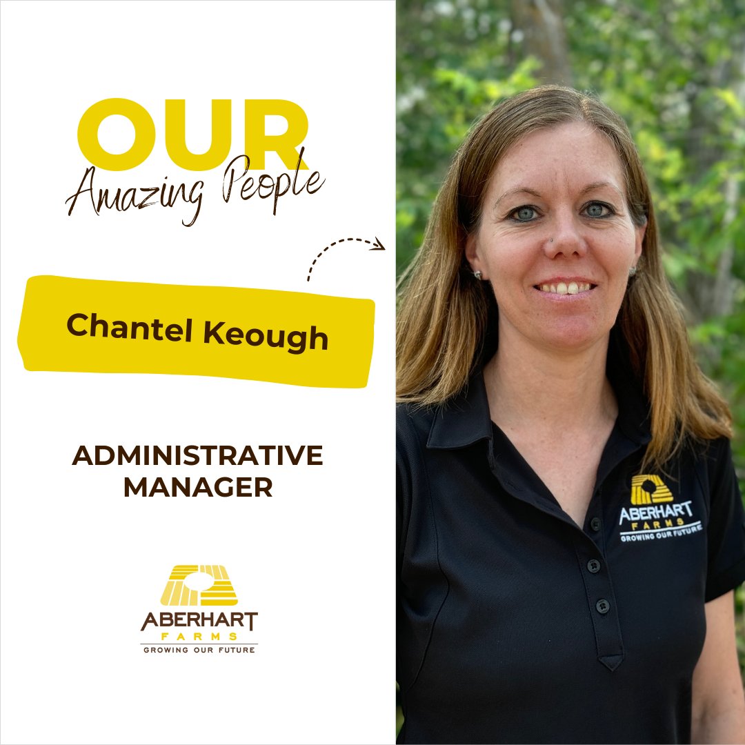 Meet Chantel! Since 2006, she has managed administration, accounting, and payroll. Chantel was born in Langenburg, holds a diploma in Travel &amp; Tourism, and loves traveling with her family and supporting her kids' activities.

 #AmazingPeople #CdnAg #MeetTheTeam #GrowingOurFuture