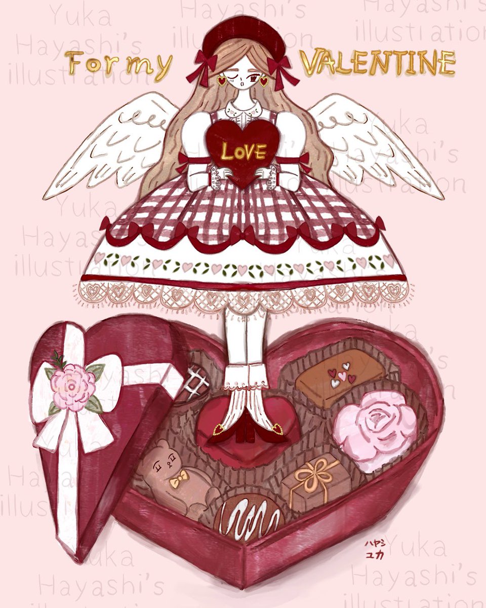 Happy Valentines Day 🍫

 #ValentinesDay  #Illustration  #バレンタインデー 
 #イラストレーション
