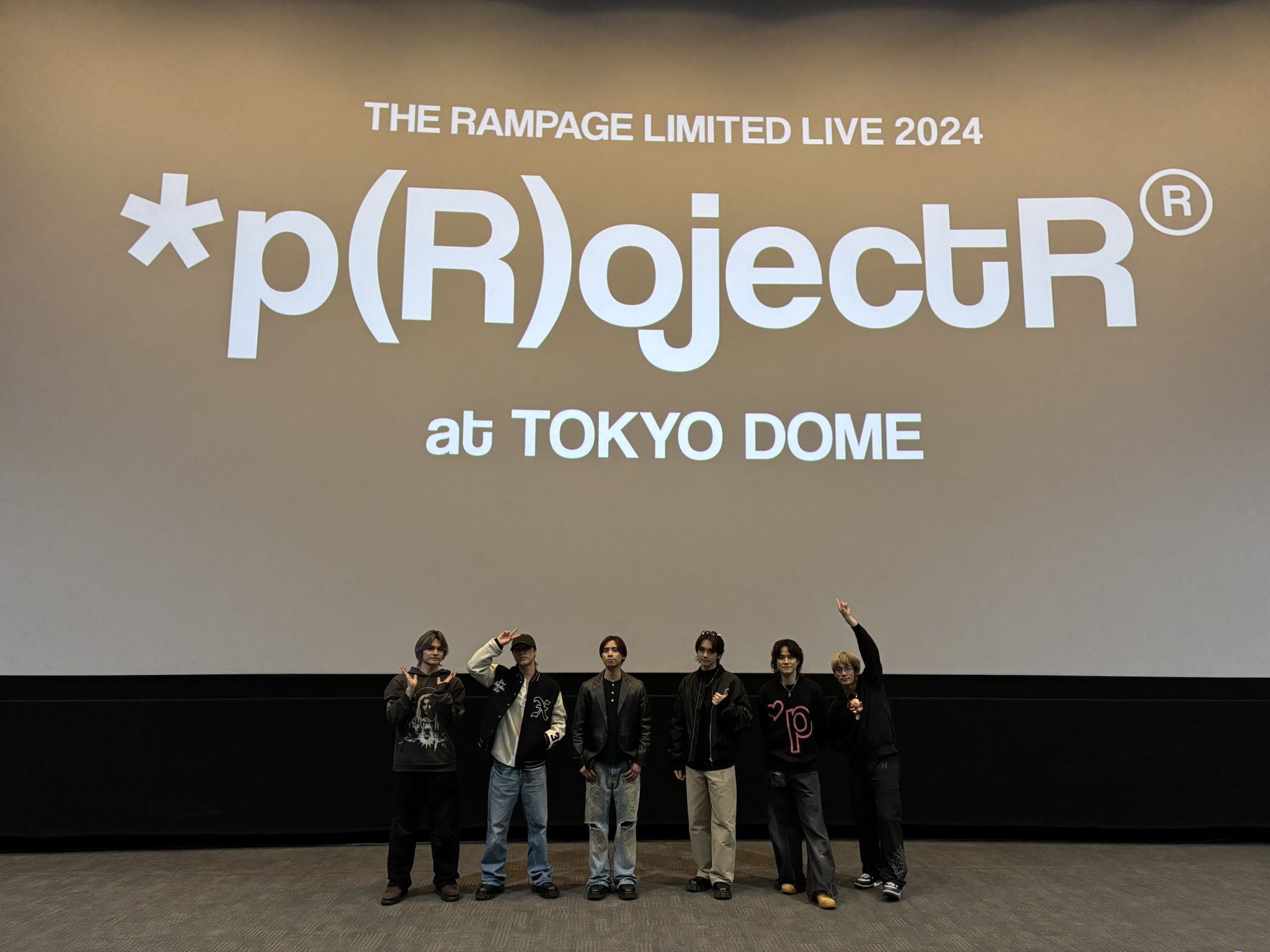 Amazon.co.jp: THE RAMPAGE LIMITED LIVE 2024 *p(R)ojectR at