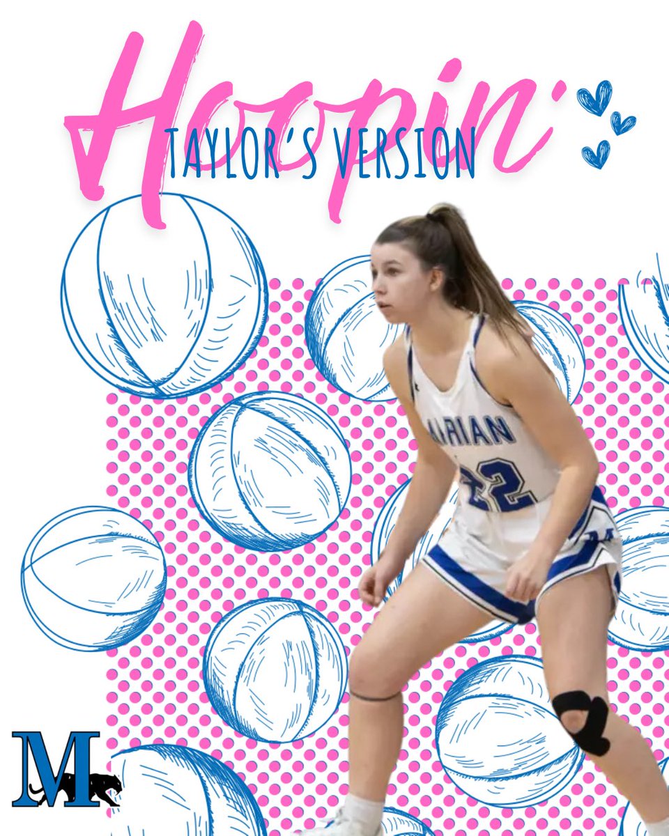 MarianWBB's tweet photo. Had fun making valentines featuring some of the team but genuinely wanted to say how grateful we are for this program &amp; specifically this incredible team. Keep shooting for your dreams, lifting each other up, and playing with passion. Ⓜ️🏀🩷 Happy Valentine’s Day! 💌 https://t.co/onkq0RmwlX